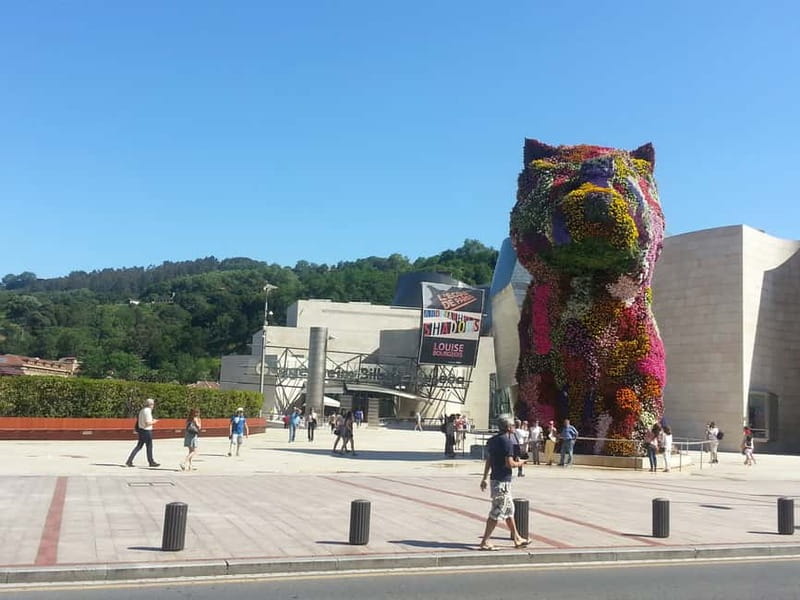 Bilbao: Guggenheim Bilbao museum Ticket included in spanish - Meeting at the Puppy Monument for a Clear Start