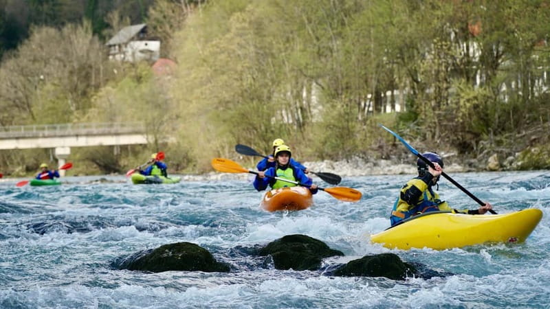 Bled: kayaking trip on the river Sava - Starting Point in Srednja Dobrava