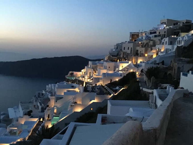 Blue Dome And Oia Sunset Small Group Transfer - Starting from Kamari or Fira: Easy and Flexible Pick-Up Options