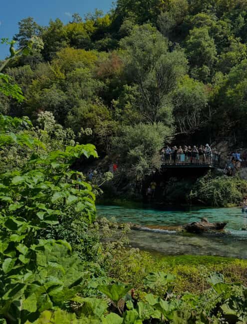 Blue Eye Magic & Castle Views  Saranda Adventure Tour - Scenic Drive and Panoramic Views from Lekursi Castle
