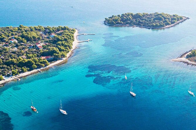 Blue Lagoon & 3 islands private boat tour - Relax at the Blue Lagoon / Krknjasi Bay