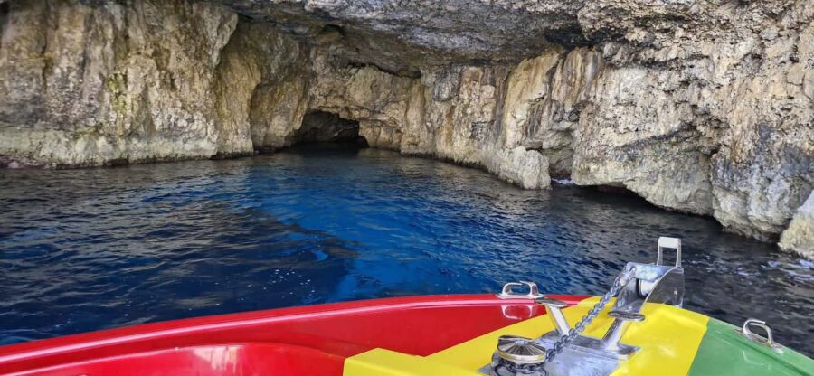 Blue Lagoon: Comino & Crystal Lagoon Private Speedboat Malta - From the Caves to the Coastline: A Tailored Route