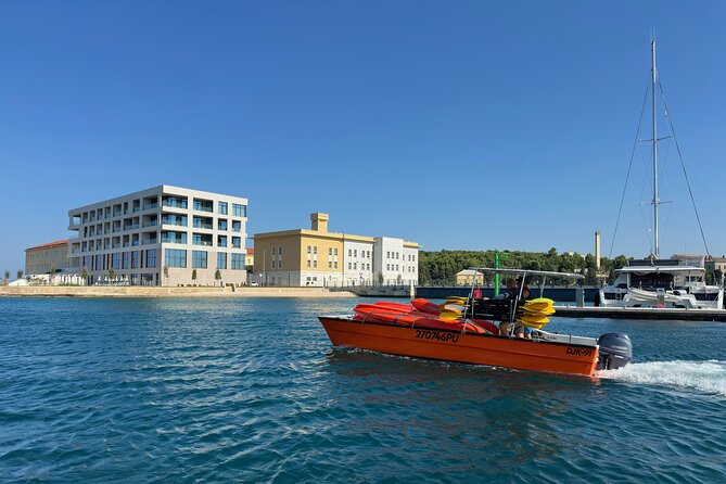 BOAT & KAYAK! Sea Adventure - Snorkeling & Cliff Jumps - Boat Ride to the Launch Site for Kayaking