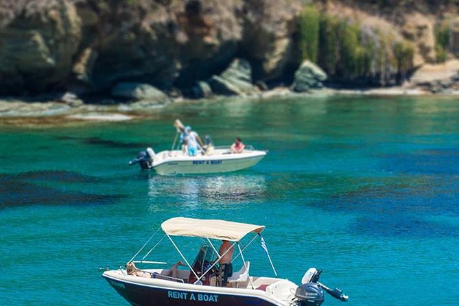 Boat Rentals without Licence from Faliraki Rhodes - Starting Point: Rock My Boat Faliraki