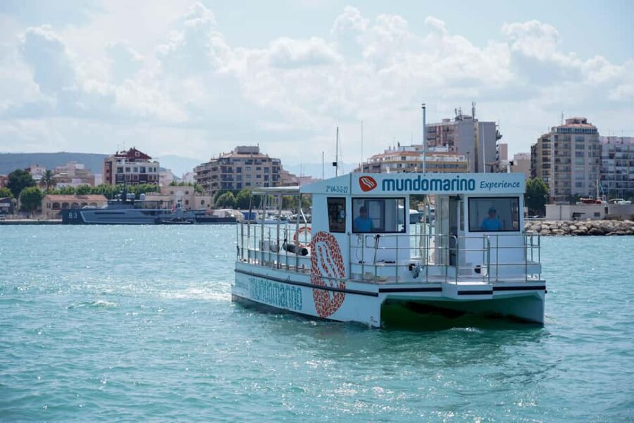 Boat ride to Cova Tallada with optional swim stop - Scenic Coastal Cruise Along Dénias Waterfront