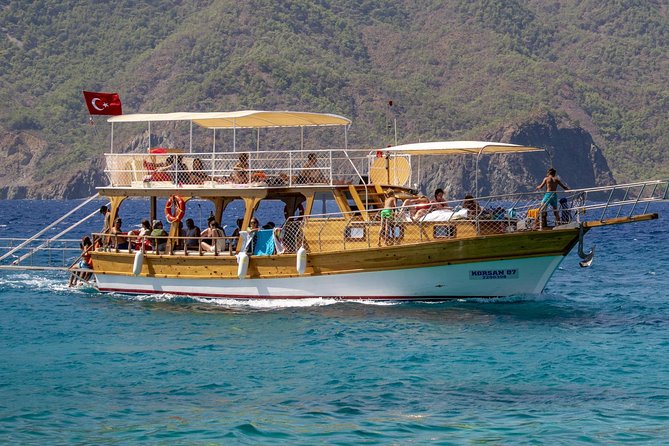 Boat trip from Adrasan to Suluada island, Antalya region - The Departure from Adrasan’s Peaceful Bay