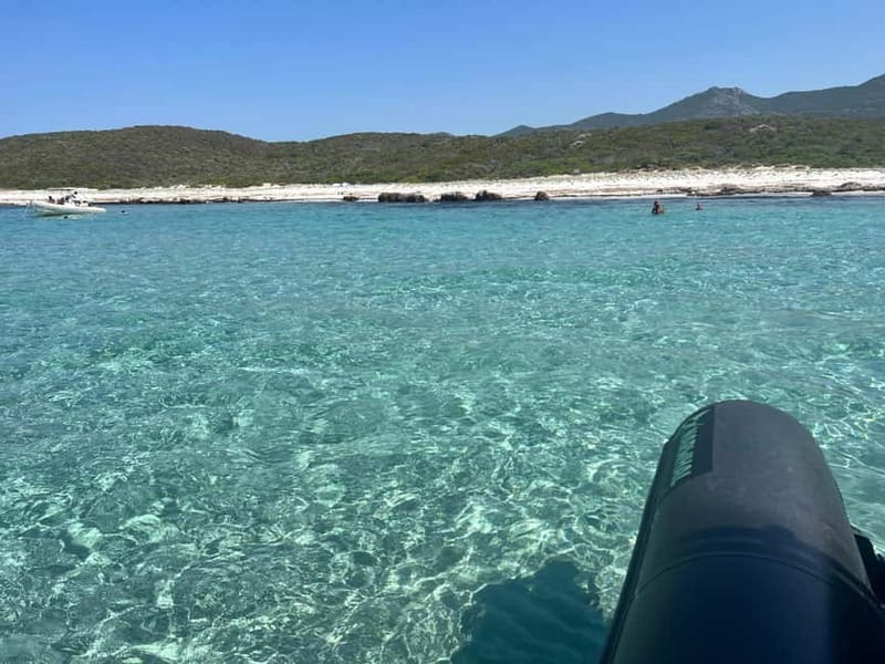 Boat trip from Calvi to the Agriate Desert - Scenic View of Calvi and Coastal Landmarks