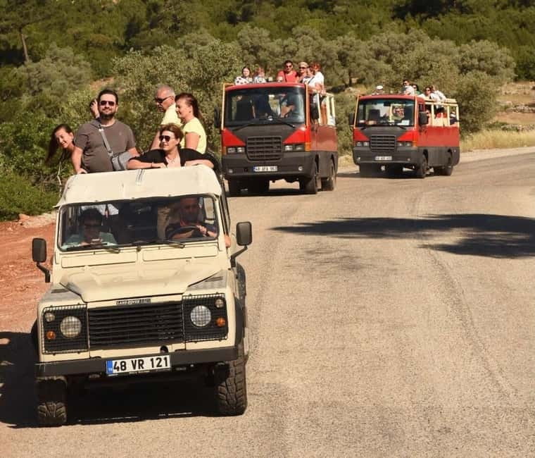 Bodrum: Full-Day Jeep Safari with Lunch and Hotel Transfer - Departure and Transportation from Bodrum Hotels