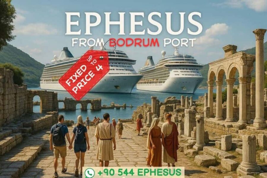Bodrum to Ephesus  Fixed Price up to 4 people - Starting Point and Transportation in Comfort