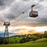 Bolzano and Renon Tour with Panoramic Train Ride - Ascending to the Renon Plateau via Cable Car