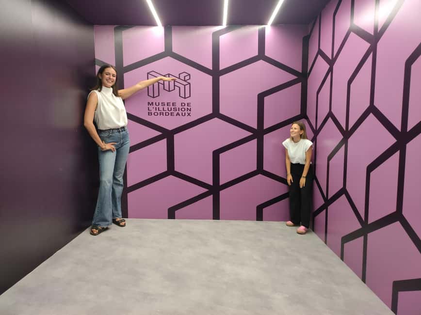 Bordeaux: Museum of Illusions Entry Ticket - What You See Inside the Museum of Illusions