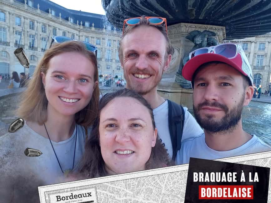Bordeaux: Outdoor Escape Game - Braquage à la bordelaise - From Place Saint-Pierre to Bordeaux’s Cultural Streets