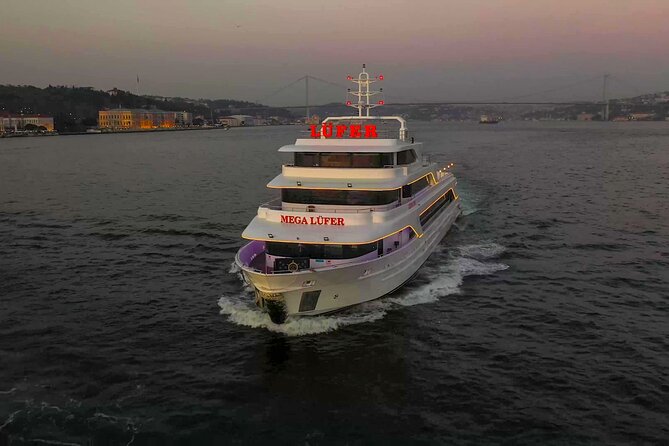 Bosphorus Night Cruise with Dinner, Show and Private Table - Boarding the Mega Lüfer Near Beyoğlu