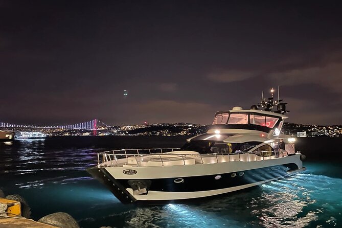 Bosphorus Night Cruise with Luxury Yacht - The Iconic Landmarks Visible from the Yacht