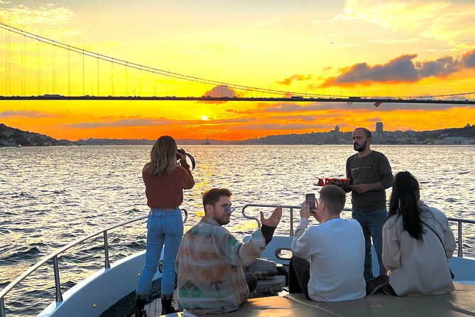 Bosphorus Sunset or Daytime Yacht Cruise with Snacks & Live Guide - Highlights of the Stops and Sights Along the Bosphorus