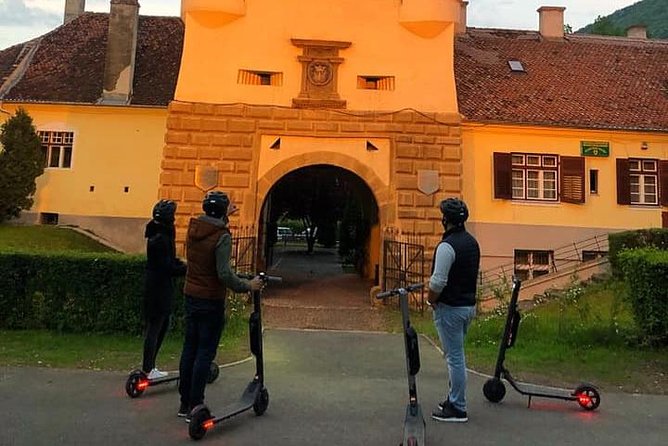 Brasov Old Town Guided Tour With Electric Scooters - Exploring Brasov’s Historic Bastions and Gates