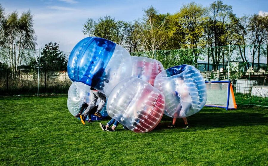 Bratislava: Bubble Football Experience - Bratislavas Outdoor Location for Bubble Football