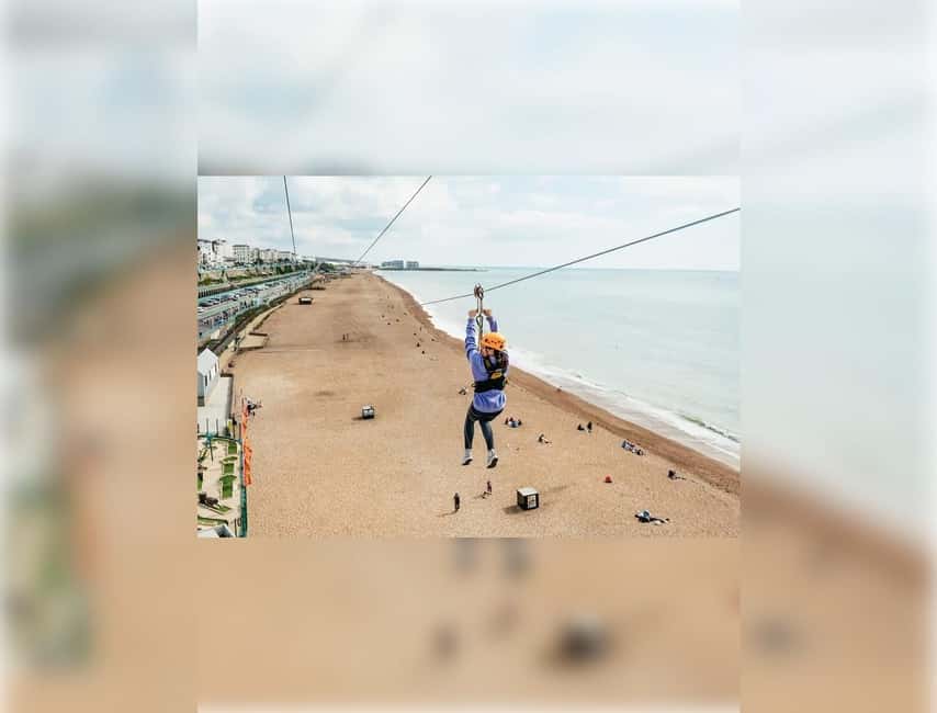 Brighton: Zip Wire Experience Ticket and Transfer - The Brighton Zip Wire: A High-Speed Flight from the Sky