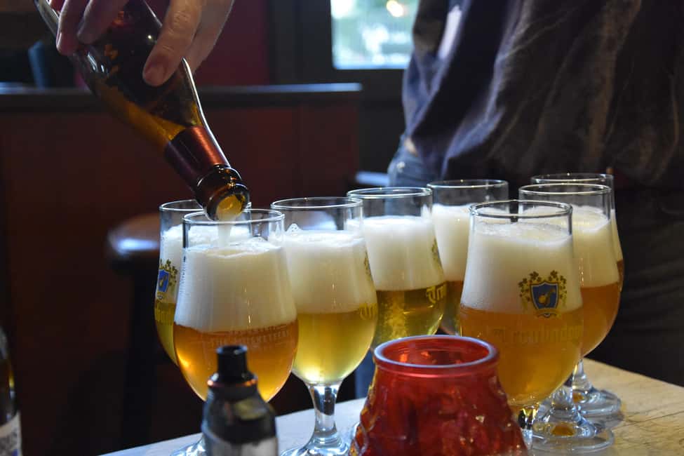 Bruges Beer Tasting Experience (with cheese!) - The Setting at Bauhaus Hostel and Resto Mojo