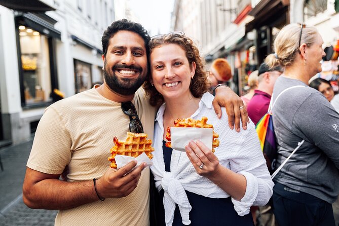 Brussels: Historical Walking Tour with Chocolate & Waffle Tasting - The Charm of Manneken Pis and Belgian Waffles