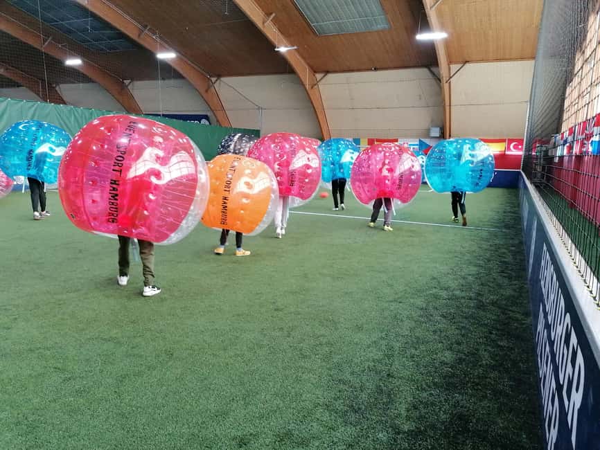 Bubble Football Hamburg near the city (indoor on artificial turf) - Location and Meeting Point at Hamburgs Soccer Hall