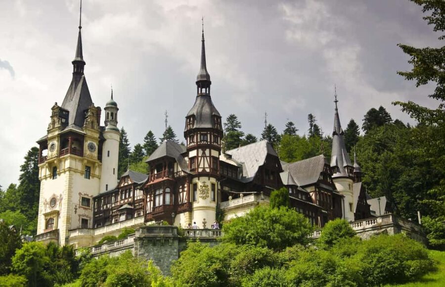 Bucharest: Bran Castle , Peles Castle & Braov Day Tour - Discover the Grand Interiors of Peles Castle in Sinaia