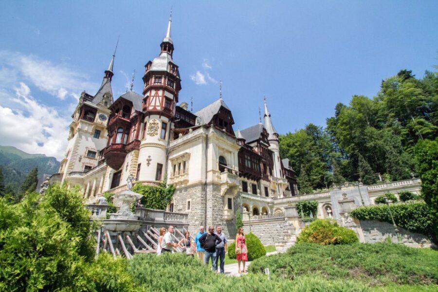 Bucharest: Dracula, Peles Castles, and Brasov Tour - Exploring Bran Castle, Dracula’s Fortress on a Forested Hill