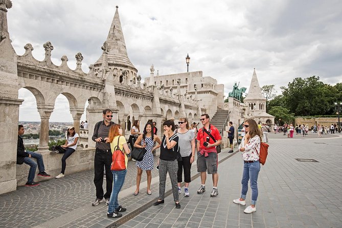Buda Castle Walk with Matthias Church Entry - The Starting Point at Holy Trinity Column in Budapest