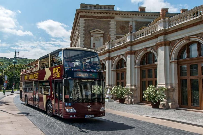 Budapest: Big Bus Hop-On Hop-Off Tour & Danube River Cruise - Enjoy Budapest’s Architectural Gems from the Open-Top Bus