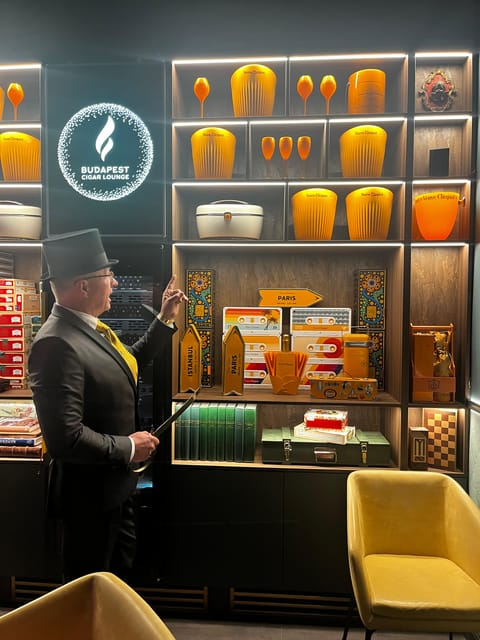 Budapest Cigar Lounge Experience - Group Ticket - What’s Included in Your 2-Hour Cigar Experience