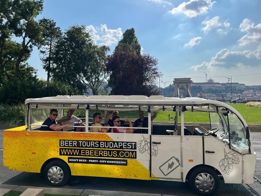 Budapest: eBeerBus Sightseeing Tour - Exploring Budapest in a Fully Electric Beer Bus