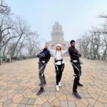 Budapest: Exoskeleton Powered Nature Hike - Starting Point and Transport Logistics at Gepida Factory Store