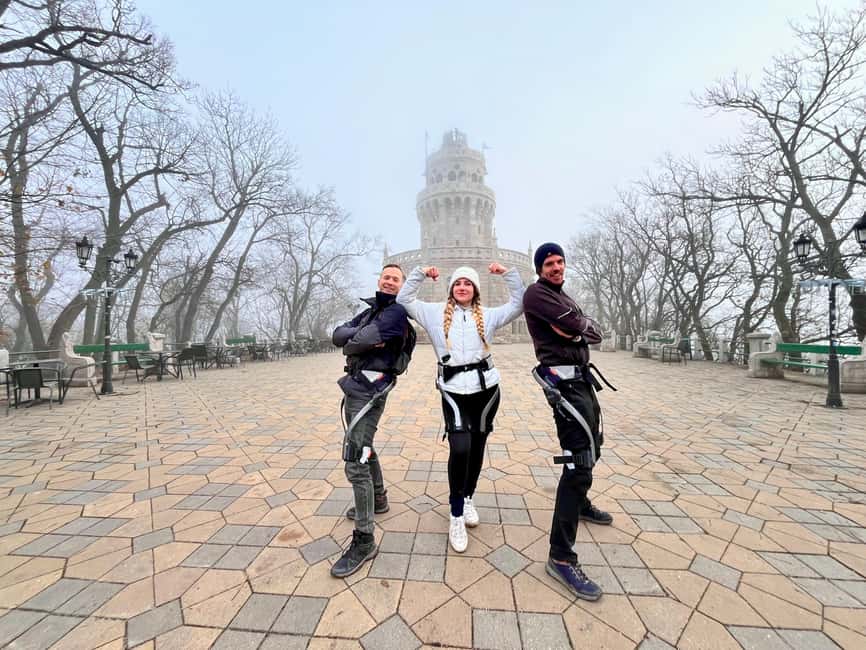 Budapest: Exoskeleton Powered Nature Hike - Starting Point and Transport Logistics at Gepida Factory Store