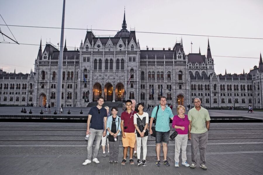 Budapest: Night Walking Tour with Danube River Cruise - Starting at the Hungarian State Opera House