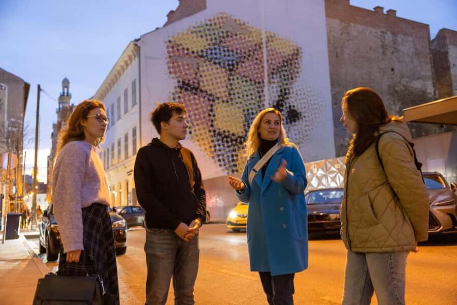 Budapest: Ruin Bars, Street Art, and Jewish Quarter Tour - Starting Point at Budapest Eye: A Scenic Introduction