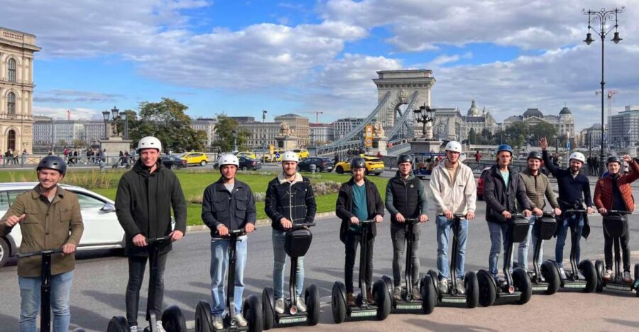 Budapest: Segway Grand City Tour (Buda + Margaret + Pest) 3h - Starting Point at Haris köz 2 and Easy Check-in