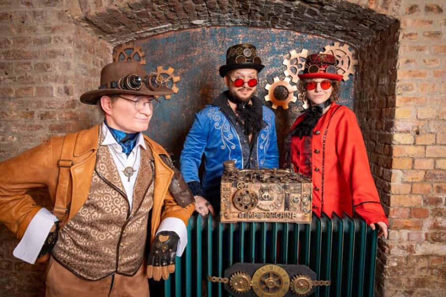 Budapest: Time Machine Immersive Historical Exhibition - Starting Point at Király Street and the Entrance to the Exhibition