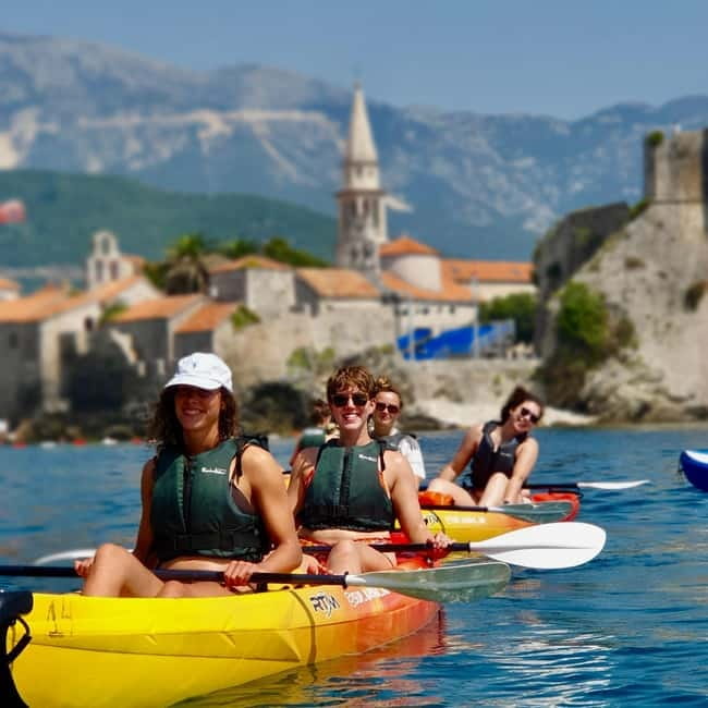 Budva: 3-Hour Paddle Board or Kayak Tour to Coastal Caves - Navigating the Coastline to the Old Town and Cliffs