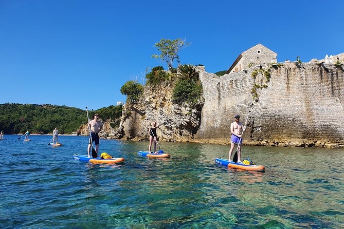 Budva: Kayak & SUP Rental - Meeting at MEAzzuro Beach in Budva Offers Easy Access