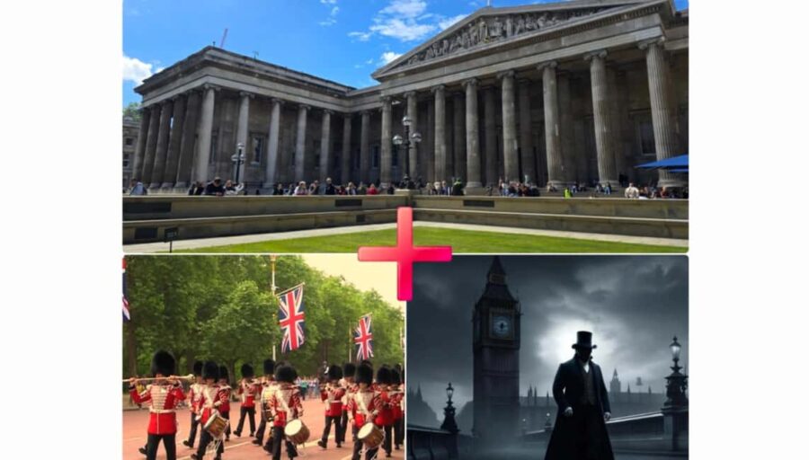 Bundle: British Museum-Changing of the Guard-Jack the Ripper - The Changing of the Guard Ceremony in Central London