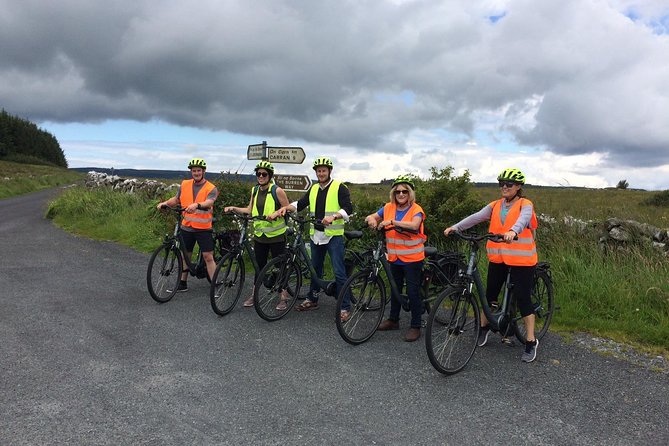 Burren Private Guided E-Bike Tour, with visit to Poulnabrone Tomb - Visiting Caherconnell Stone Fort & Sheepdog Demonstrations
