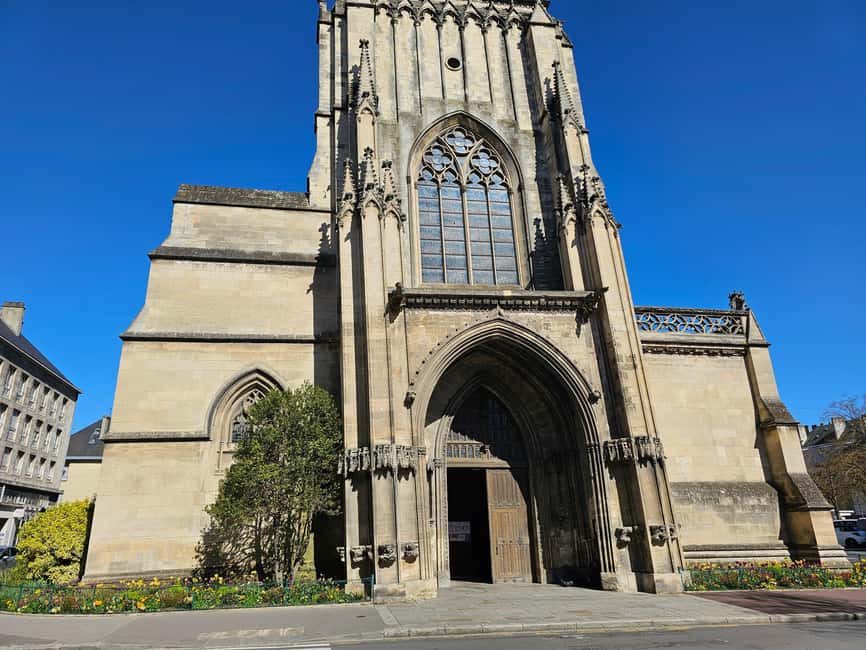 Caen, whispers of water and stone - a guided tour of a city of water - Comparing Historic and Modern Views of Caen