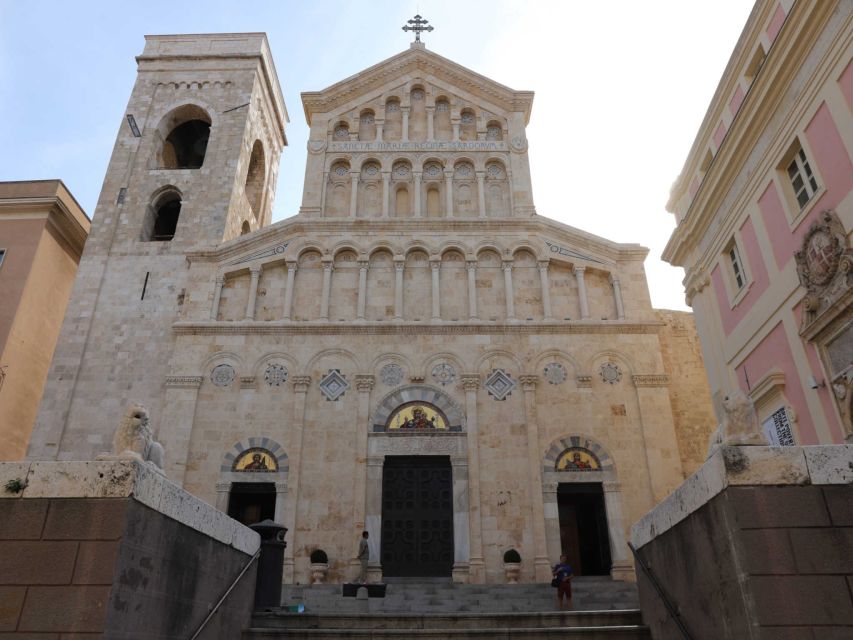 Cagliari: walking tour through the alleys of Castello - Discovering the Cathedral of Saint Mary and Its Crypt