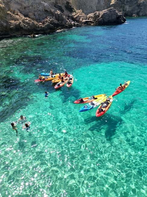 Cala Codolar: Sea & Caves Kayaking Tour with Snorkeling - How the Tour Starts at Cala Codolar Beach