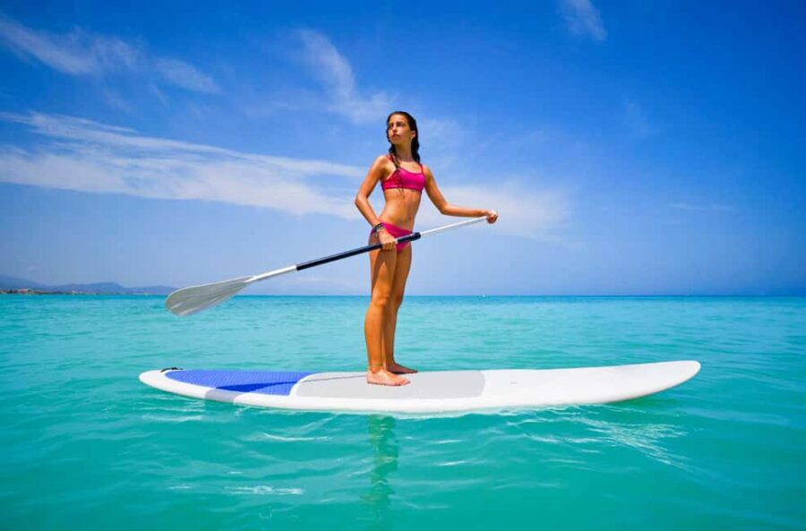 Caleta de Fuste: 1- Hour Stand Up Paddle Experience - The Learning Process with the Instructor