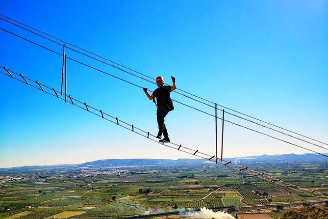 Callosa de Segura via ferrata - The Most Exciting Hanging Bridges