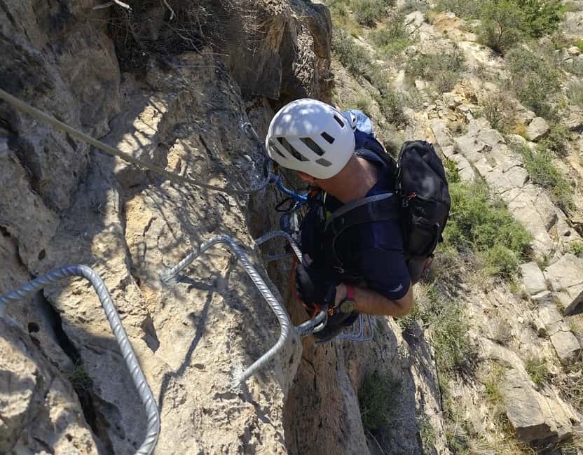 Callosa del Segura: Guided Via Ferrata in Callosa K3 with abseiling - The Callosa de Segura Via Ferrata: An Adrenaline-Filled Challenge