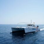 Calpe: Motor catamaran with a swim stop and optional lunch - Scenic Coastline of Calpe from the Sea