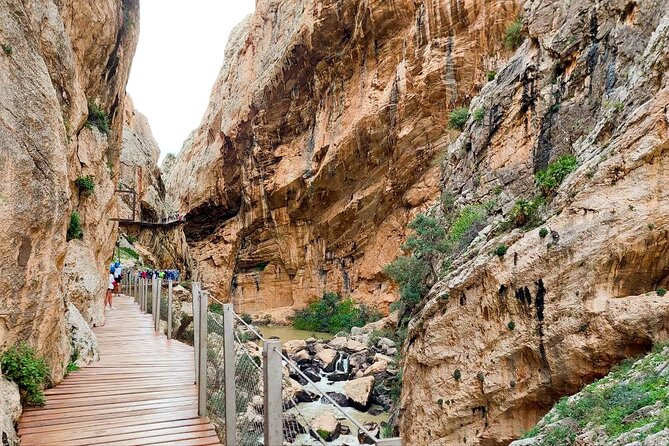 Caminito del Rey with Pickup from Malaga City - Entry Ticket and Safety Equipment Included