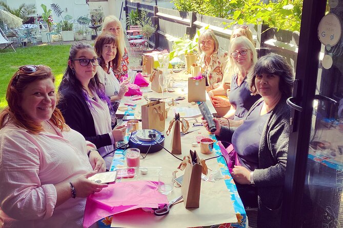 Candle Making Workshop and Bubbly in UK - Making Your Own Candles with Eco-Soy Wax and Fragrances